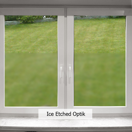 Fensterfolie Sichtschutzfolie für Wohnräume Rose als