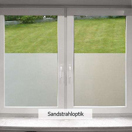 Fensterfolie Rose als Sichtschutzfolie für Wohnräume
