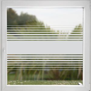 Fensterfolie Streifen 3/1 cm auf Wunschmaß